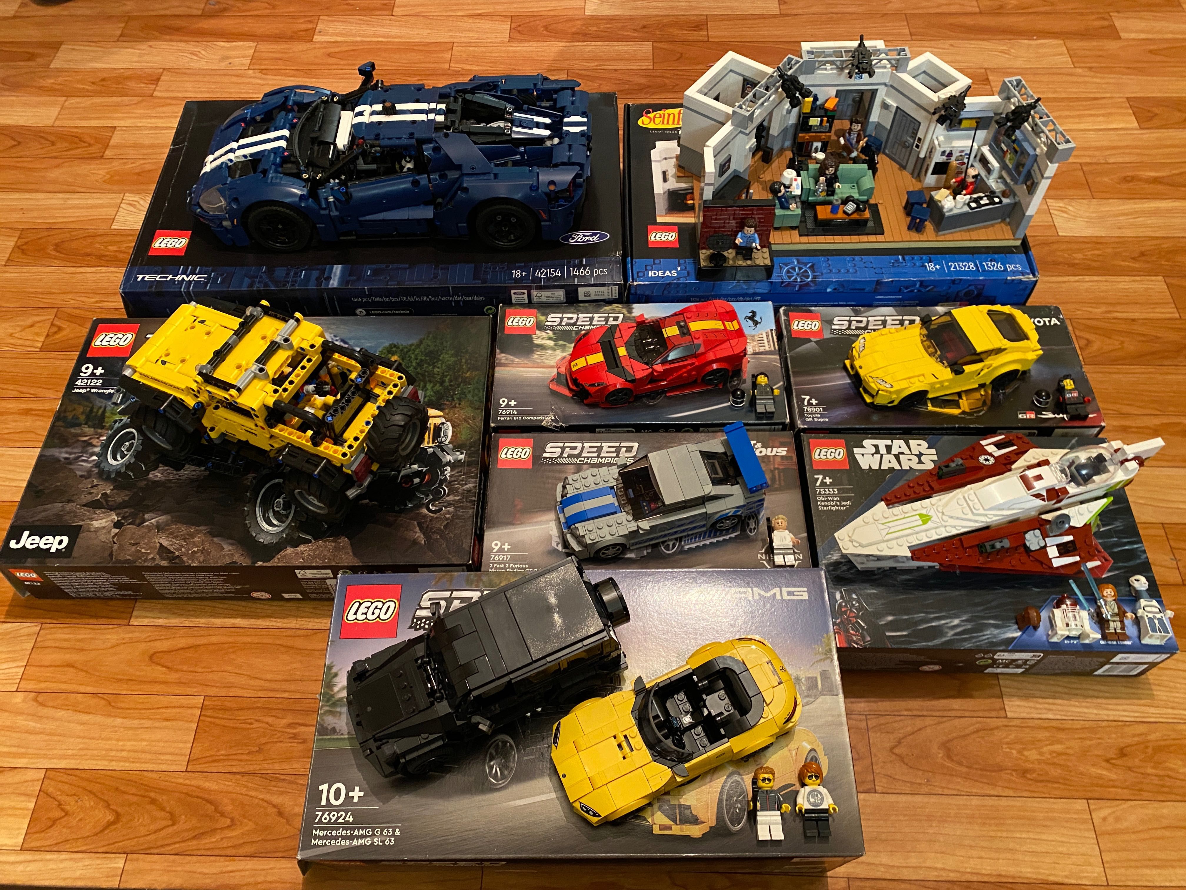 Коллекция нового оригинального конструктора LEGO.
