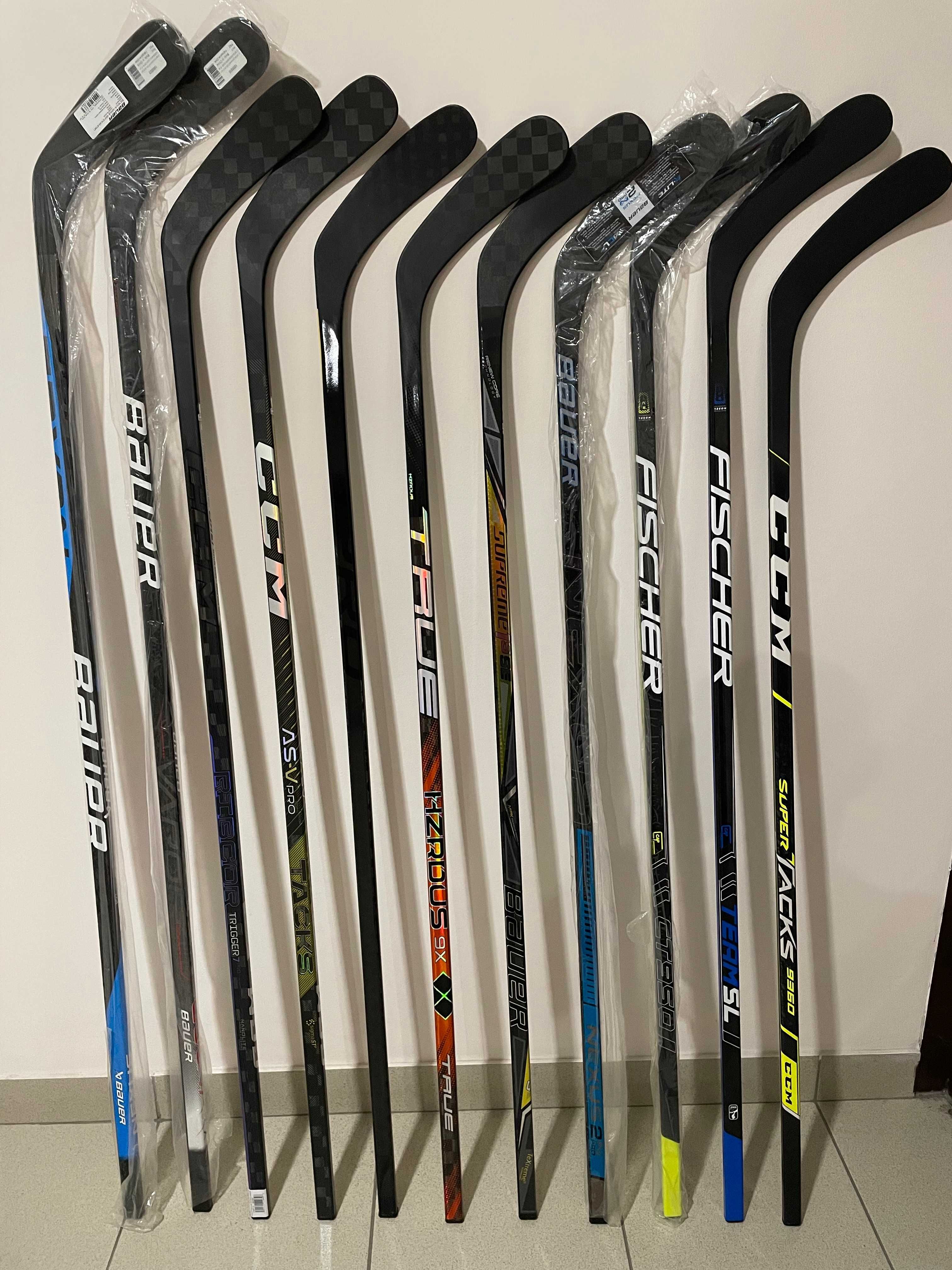 Продам новые,  б/у и ремонтные хоккейные клюшки BAUER, CCM   от