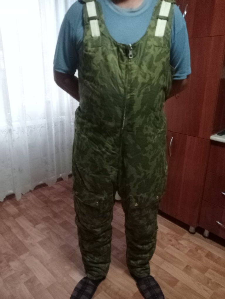 Зимний бушлат и комбез в комплекте