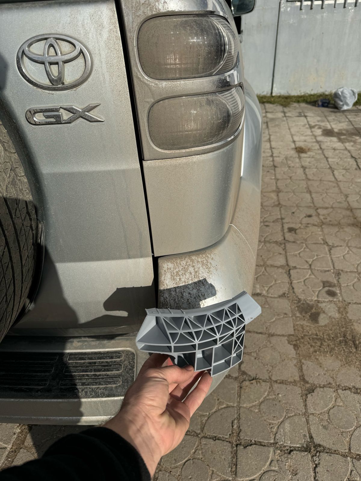 Сетка в решетку с дхо радиатора Toyota Prado 120 lexus GX 470