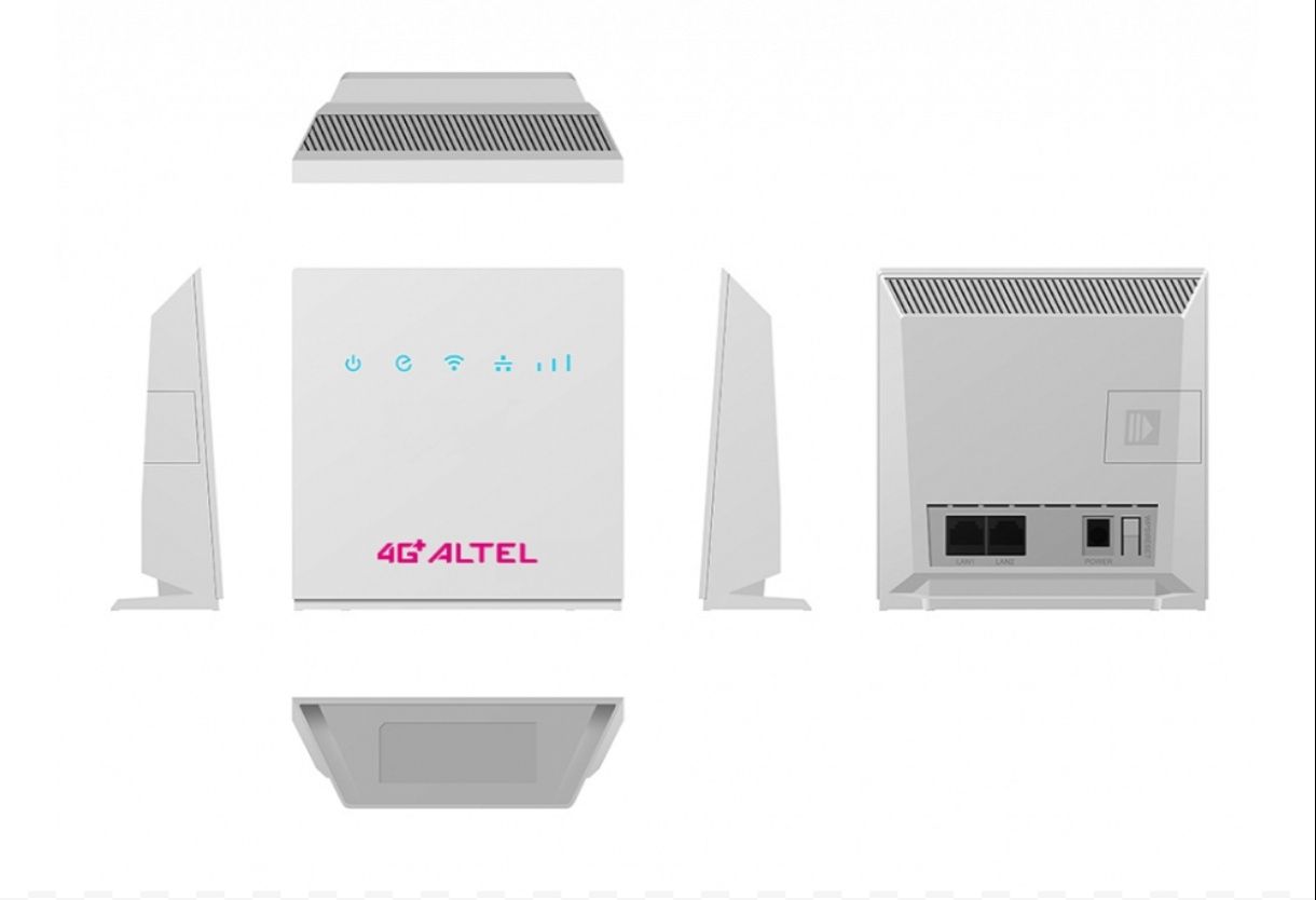 Модем, роутер Altel 4G, 2 lan порта