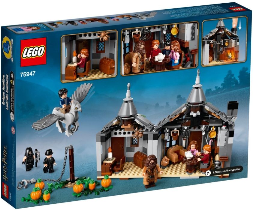 LEGO 75947 Harry Potter Хижина Хагрида спасение Клювокрыла