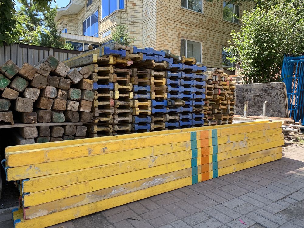 Аренда балки, брусы, фанеры, струбцины в Астане