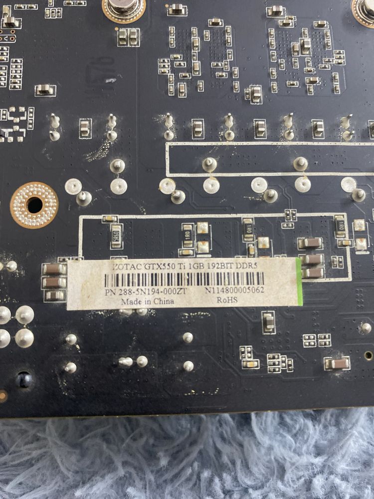 Видеокарта gtx 550ti