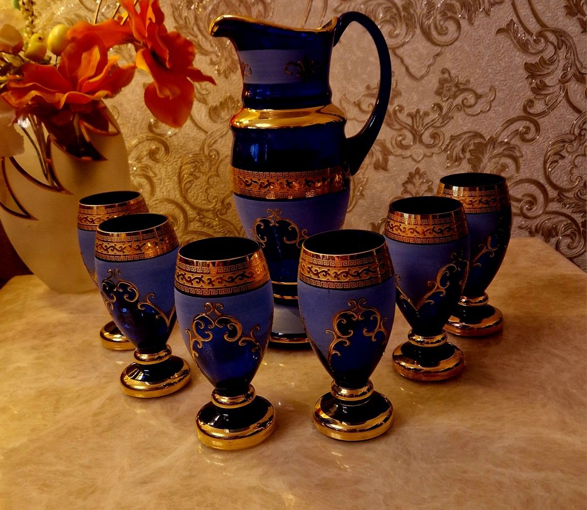 Продам набор для напитков. Чехия. Богемия.