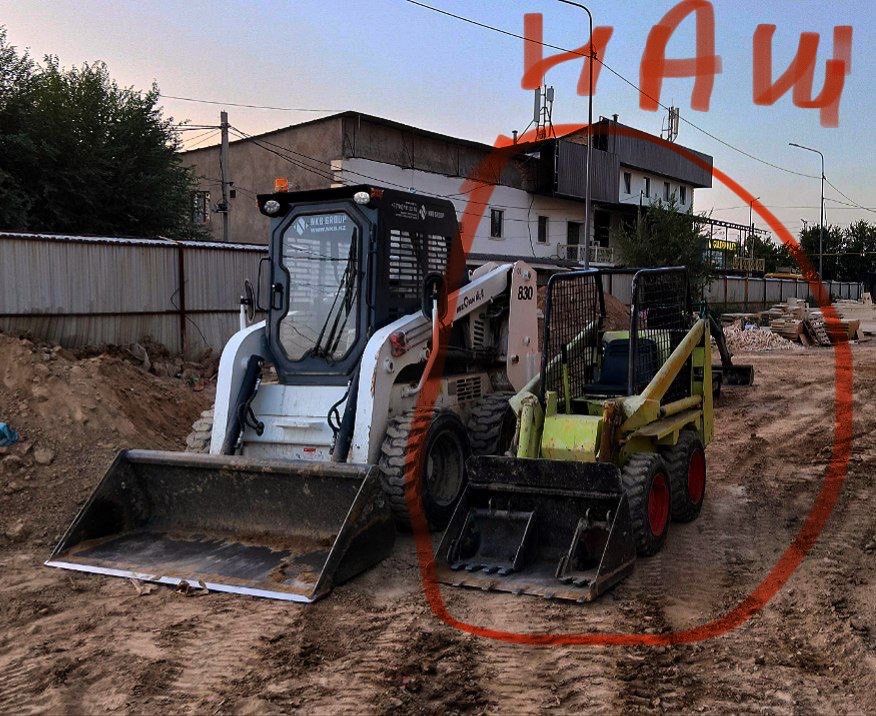 Мини погрузчик, услуги мини погрузчика вывоз грунта с трудных мест