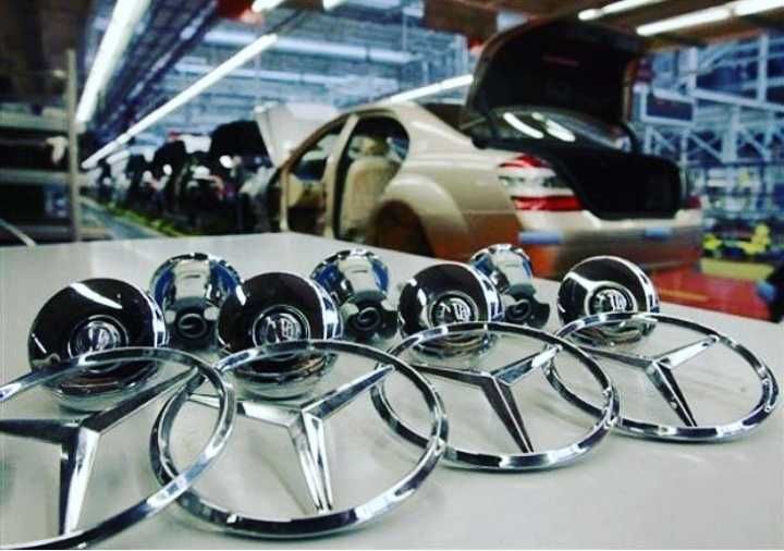 Эмблема капота Мерседес W201, W124, W140, W202, W203, W210