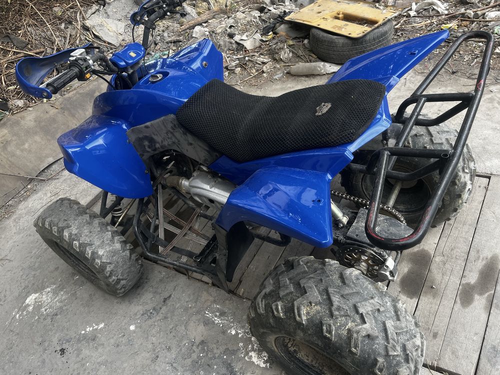 Квадроцикл на полном ходу