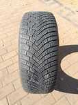 ОДНА шина 215/60 R16 - "Continental IceContact 3" (Германия), зимняя.
