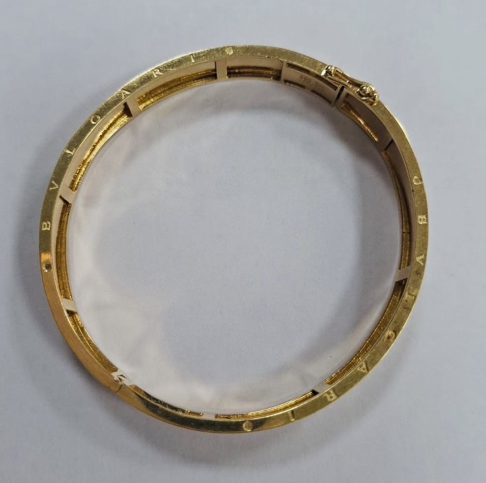 Браслет в стиле Bvlgari — 17.23 г, комбинированное золото