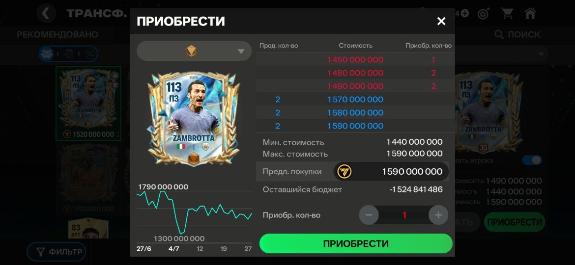 фифа акаунт сать