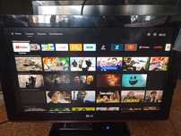 Smart TV  диагональ. 81см. Android tv.