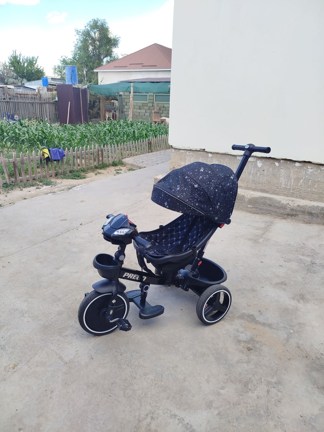 Новый велосипед детский