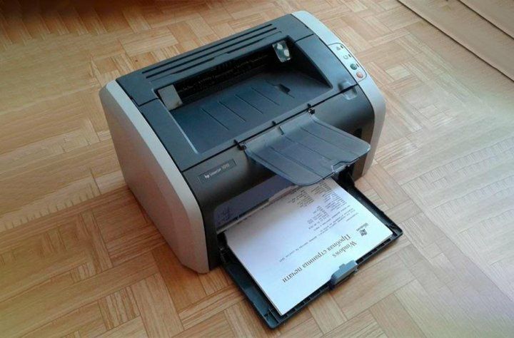 Лазерный принтер hp 1018
