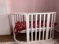 Продам детскую кроватку манеж круглый
