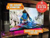 Новый телевизор 127см/50 дюймов Smart TV пульт с голосовым помощником