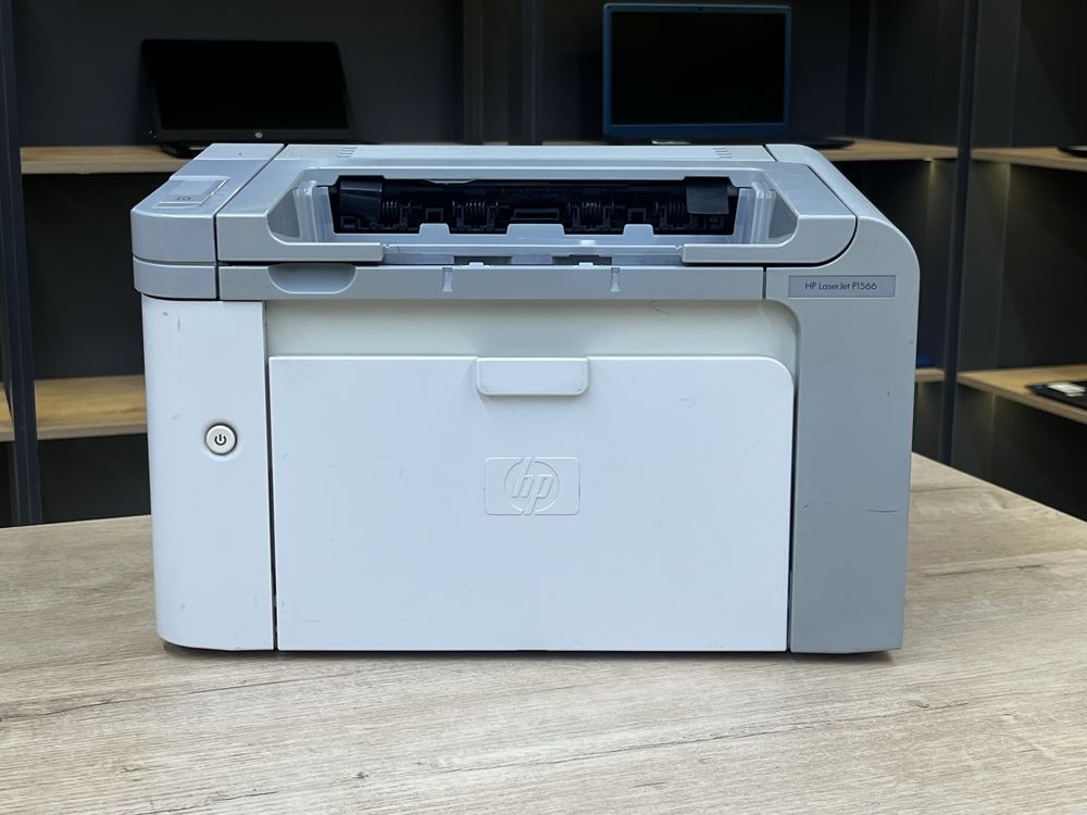 Принтер лазерный HP LaserJet P1566, черно белый, А4