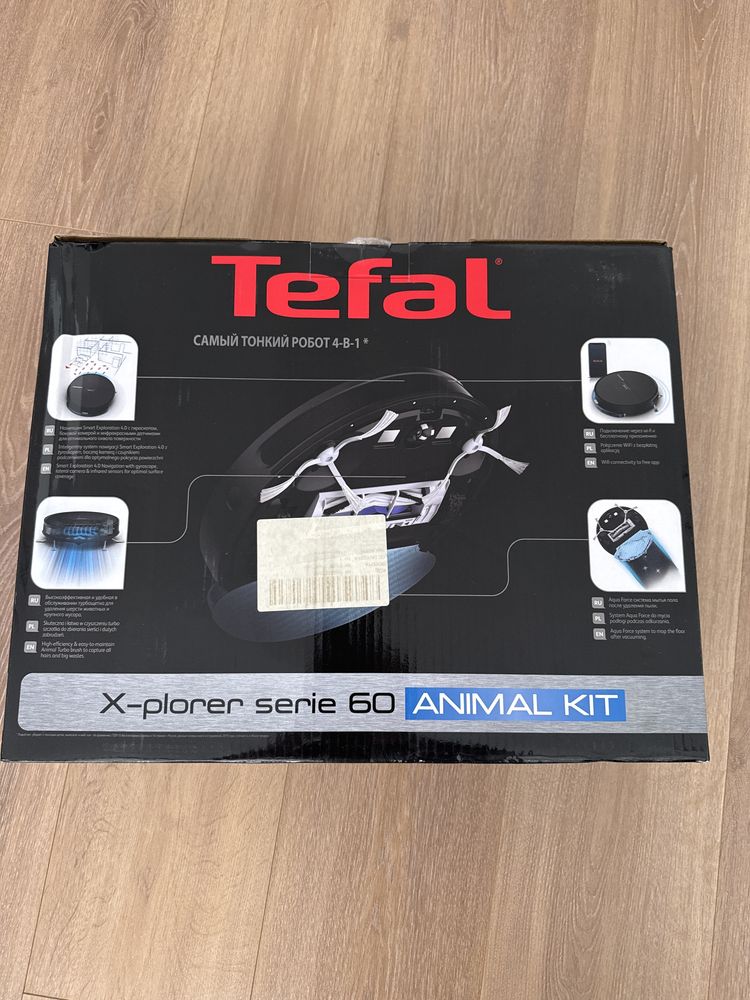 Робот пылесос Tefal x-plorer 60