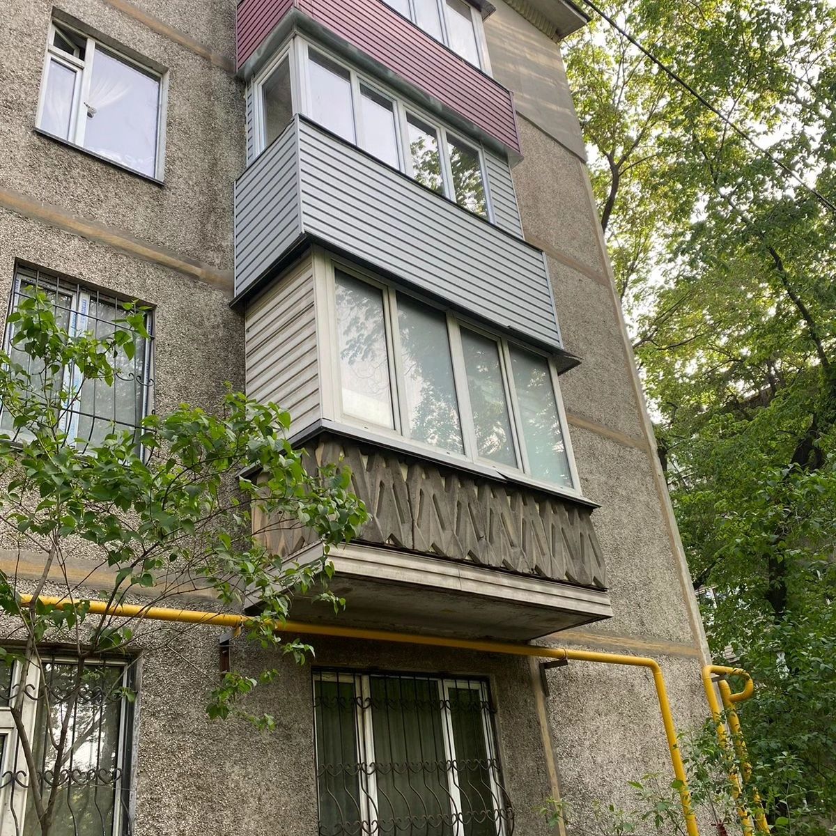 Ремонт балконов. Утепление, Остекление