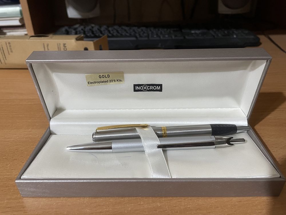 Набор ручек INOXCROM gold electroplated 23,6 kts
