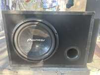 Сабвуфер Pionner 2200W  2 усилитель