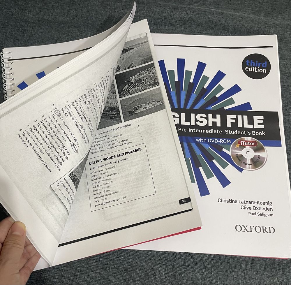 English file third edition elementary pre intermediate все уровни