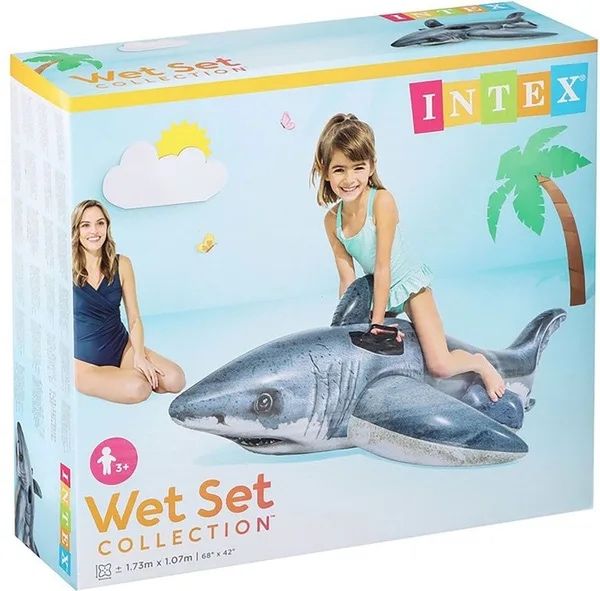 Intex Акула круг для плавания