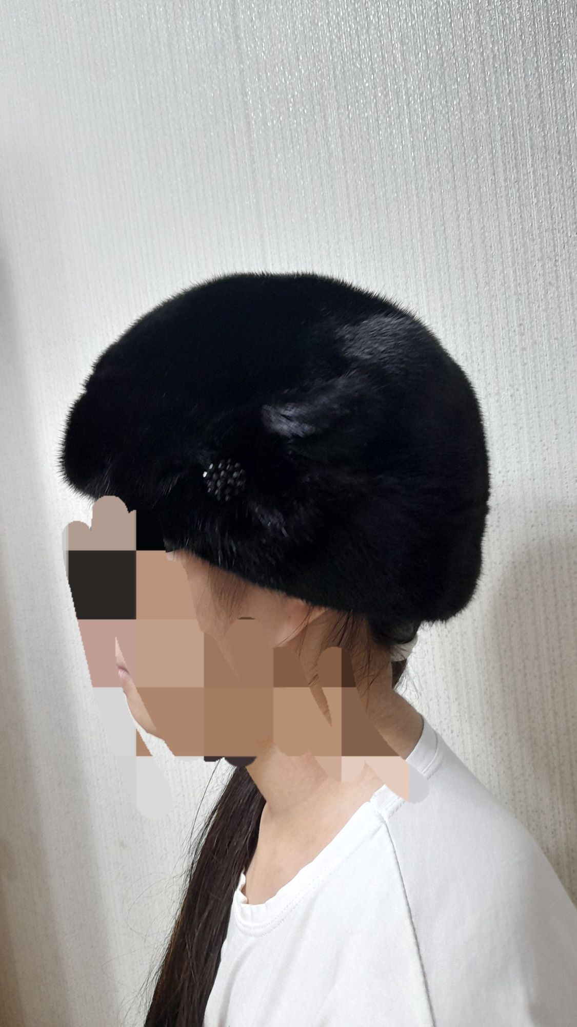 Продам шапку норковую.