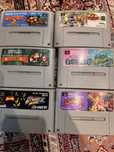 Продаю оригинальные картриджи для Super Famicom 6 картриджей и Super g