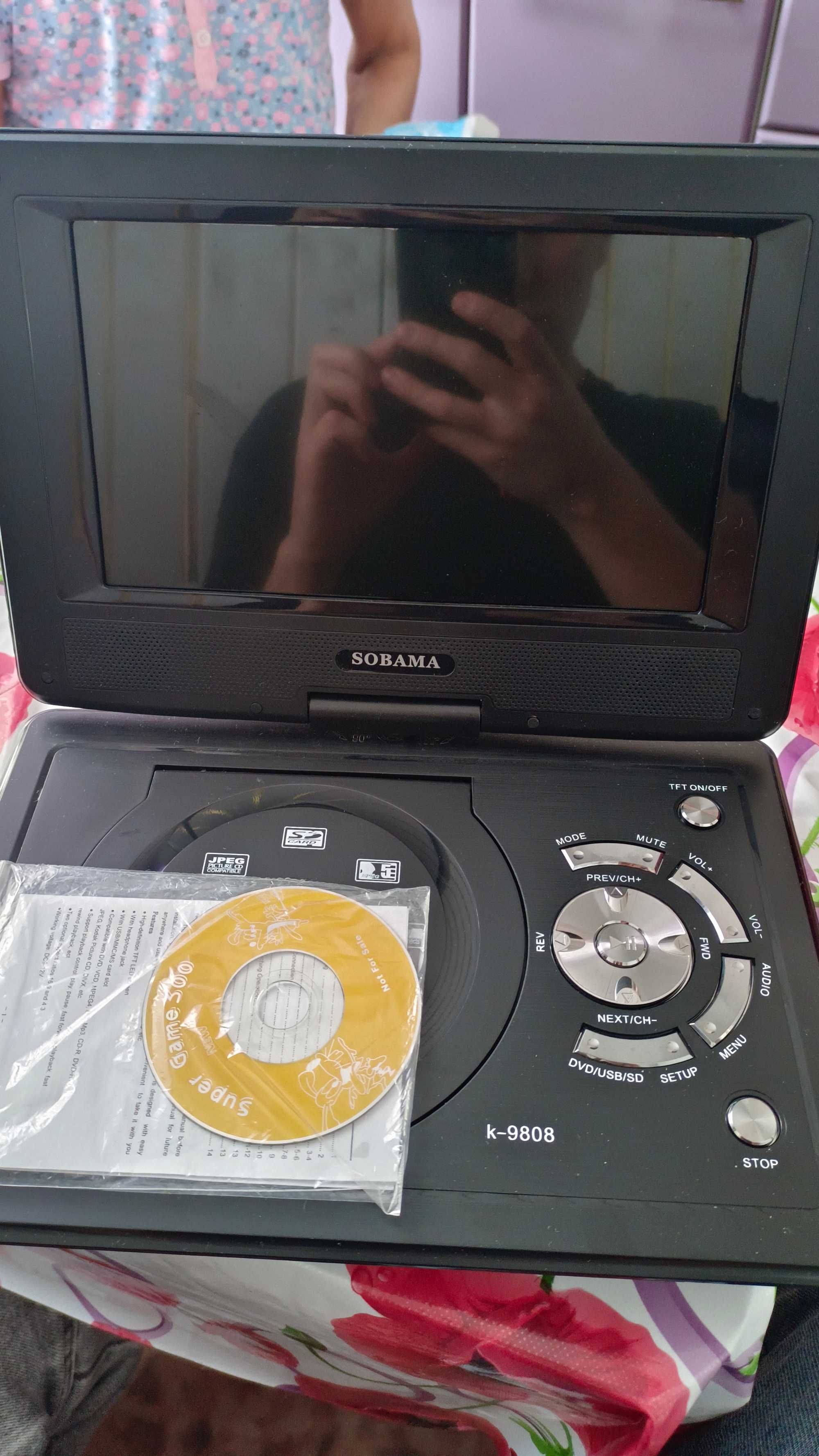 портативный DvD и игры