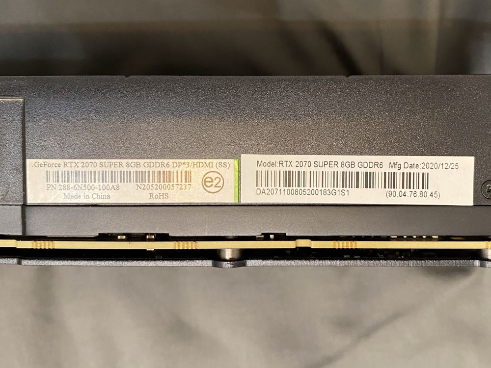 GeForce RTX 2070 Super 8GB