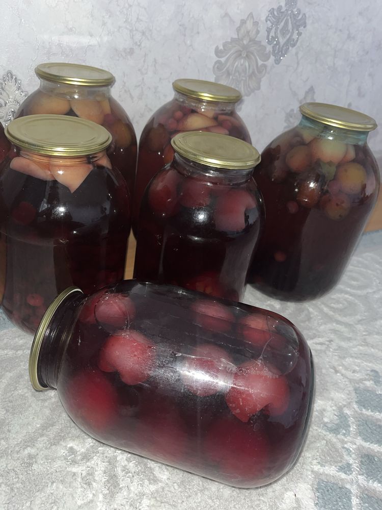 Закатка банок КОМПОТЫ, ЗАСОЛКА