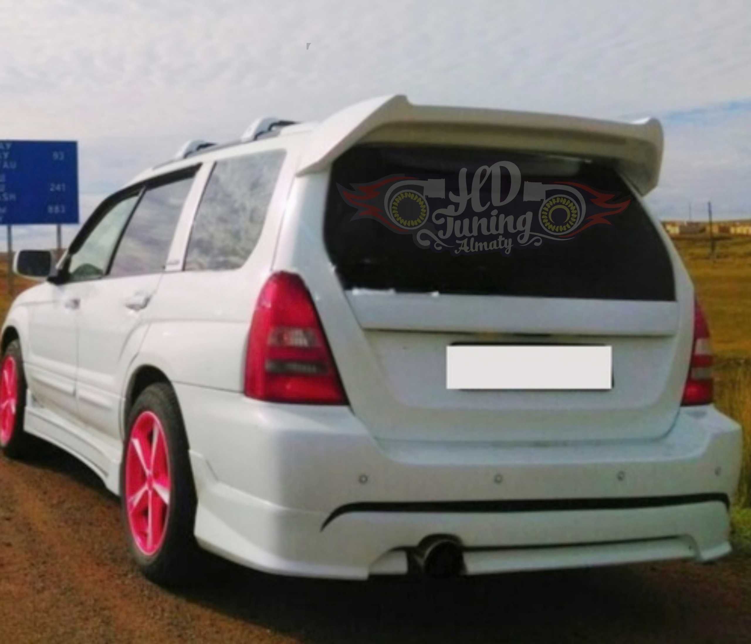 Спойлер верхний Custom HDTuning Subaru Forester SG