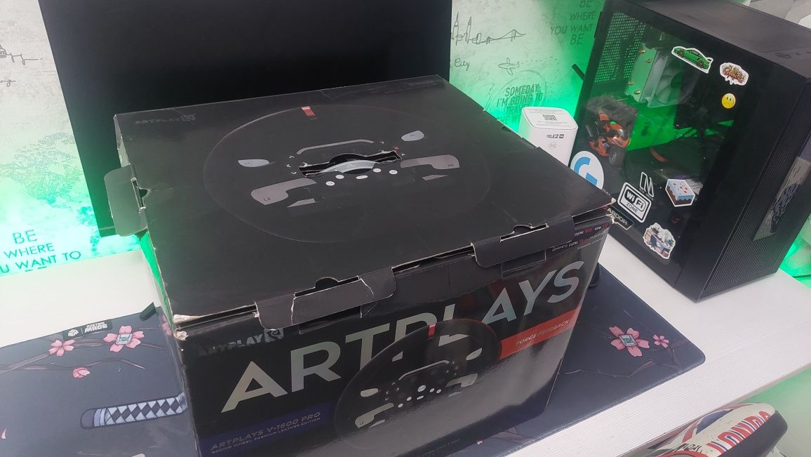 Игровой руль artplays v1600 pro forse feedback