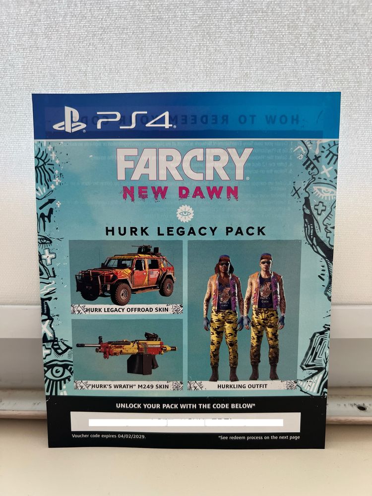 Продаю новую игру на Ps4 FarCry NewDawn