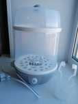 Продам стерилизатор 2в1 Beaba электрический Steril Express Grey