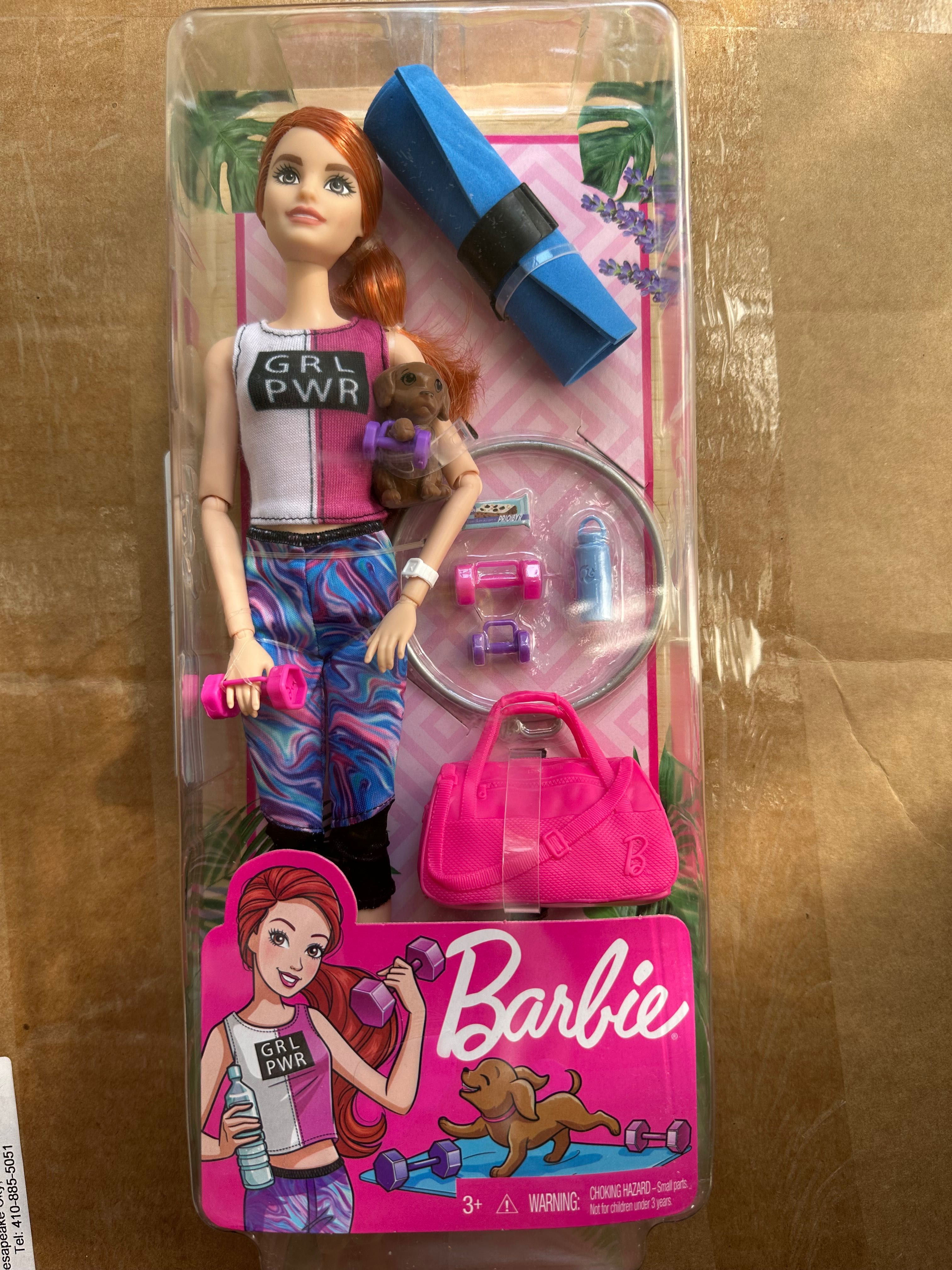 Кукла Барби фитнес. Barbie fitness.