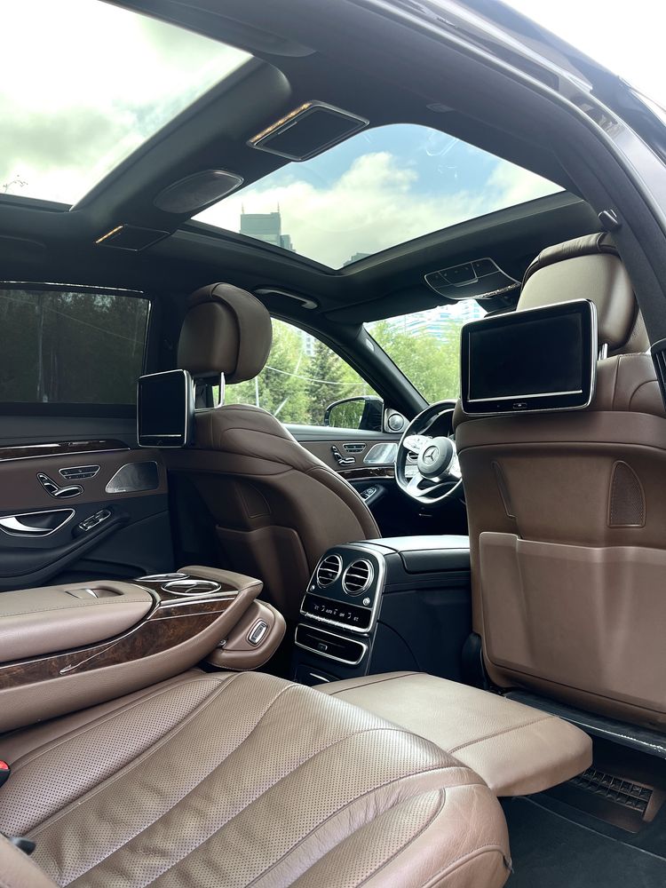 Аренда авто с водителем Mercedes-benz w223, w222, VIP, камри