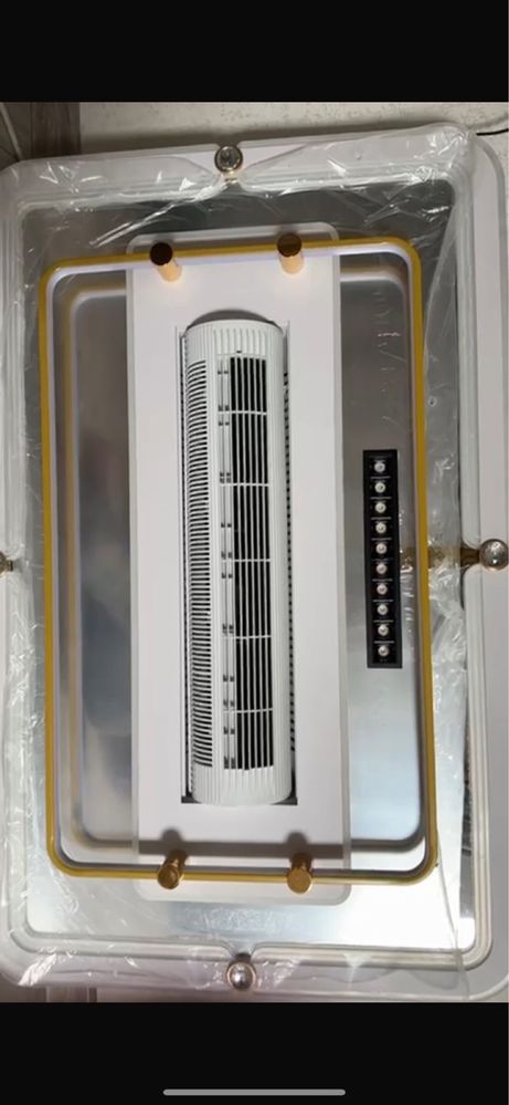 LED люстра 2в1 новый запечатанный