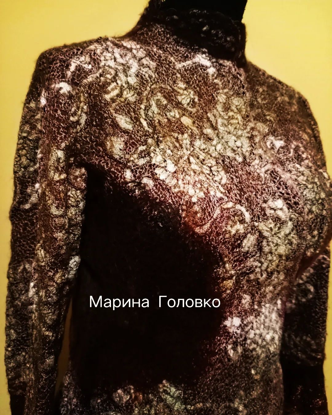 Продам Валяный из натуральной шерсти  жакет. Ручная работа.