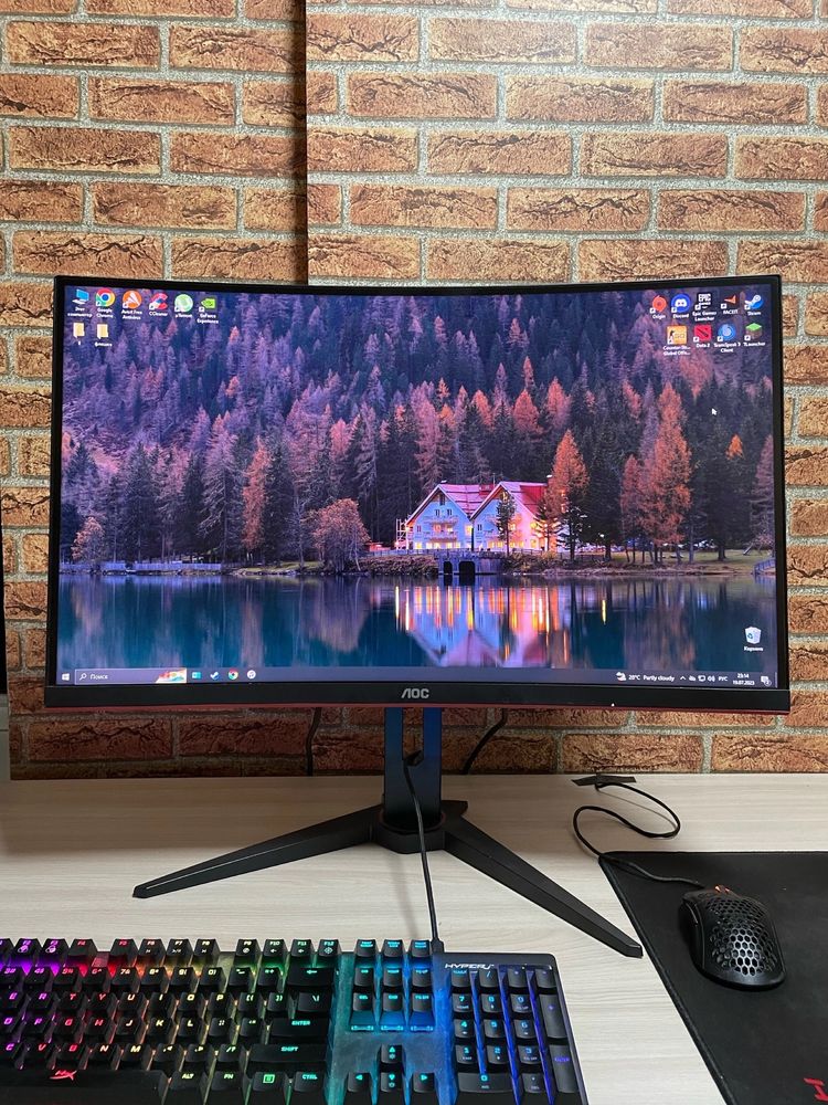 Продам игровой монитор AOC 144 ГЦ