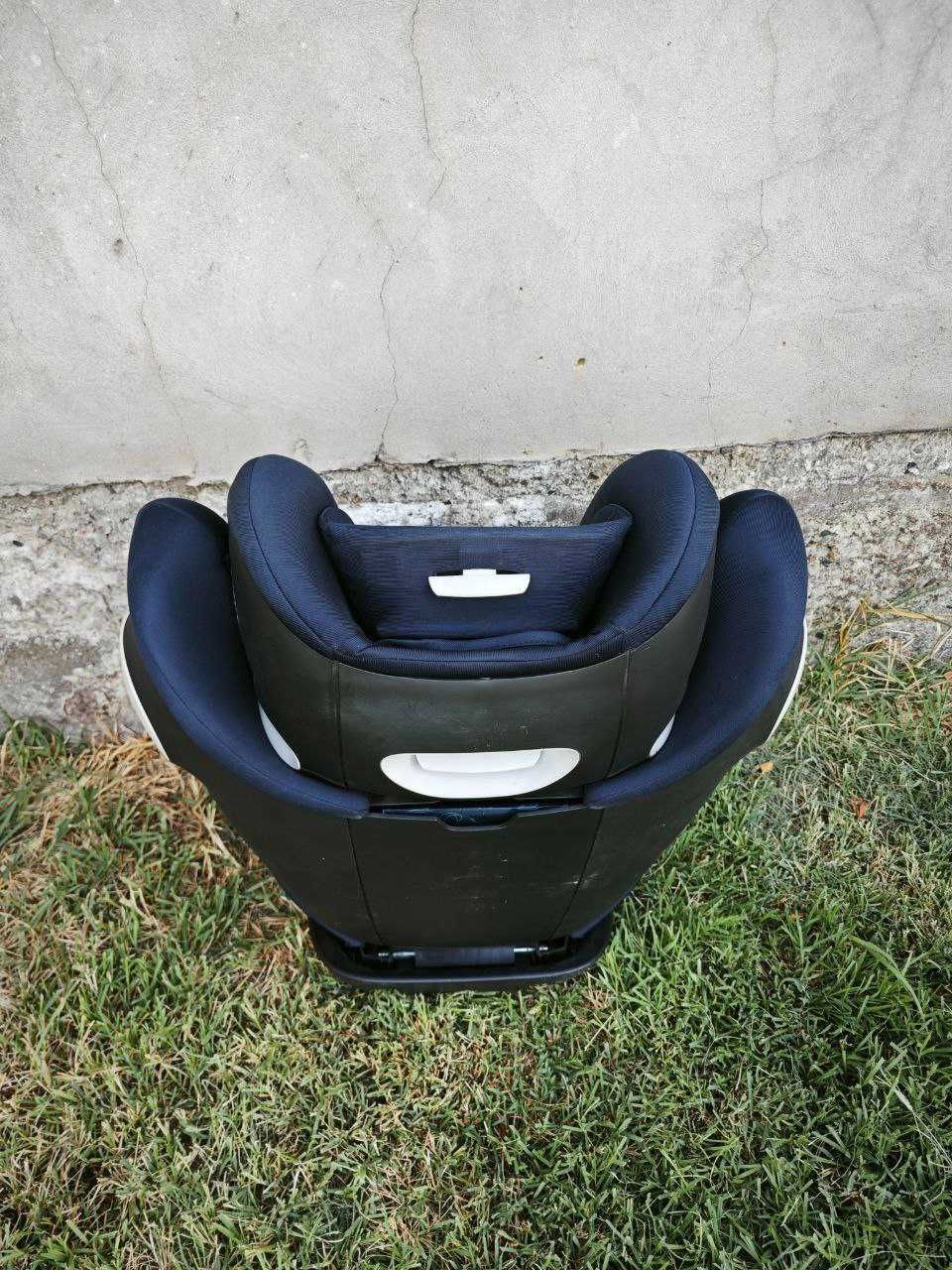 Автокресло Cybex Pallas B-Fix Bay Blue синий, группа 1/2/3
