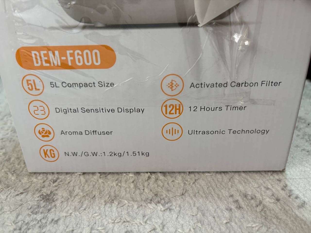 Увлажнитель воздуха deerma humidifier DEM-F600