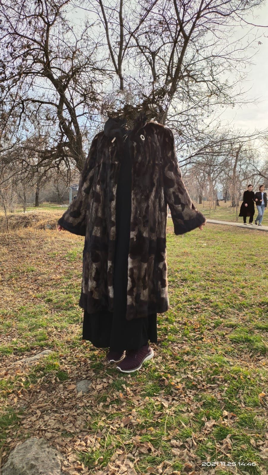 Шуба норковая большого размера