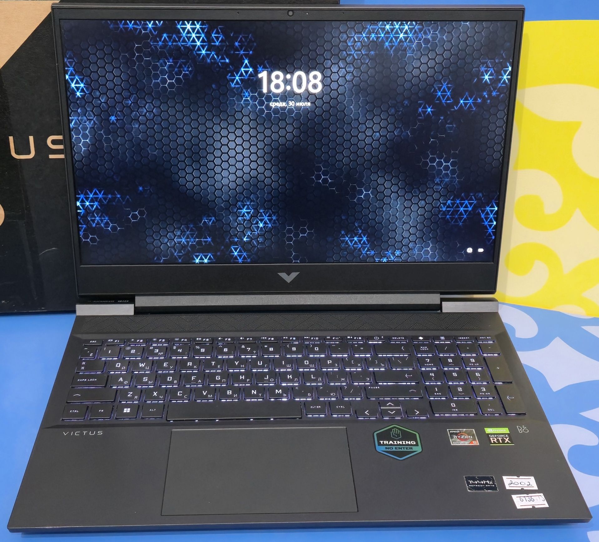 Ноутбук Игровой HP/Ryzen 5-6600H/RAM 16GB/SSD 1TB Код 6136