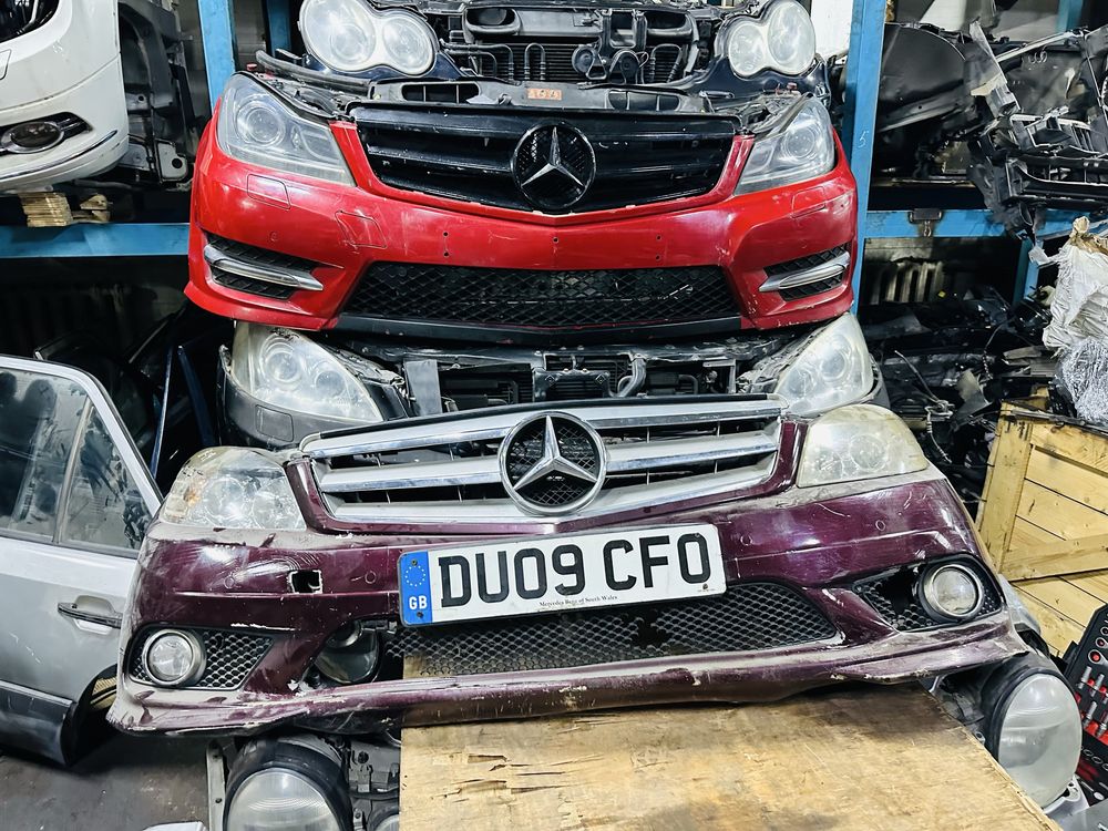 W204 AMG бампер рестайлинг и до рестайлинг авторазбор бу запчасть мерс