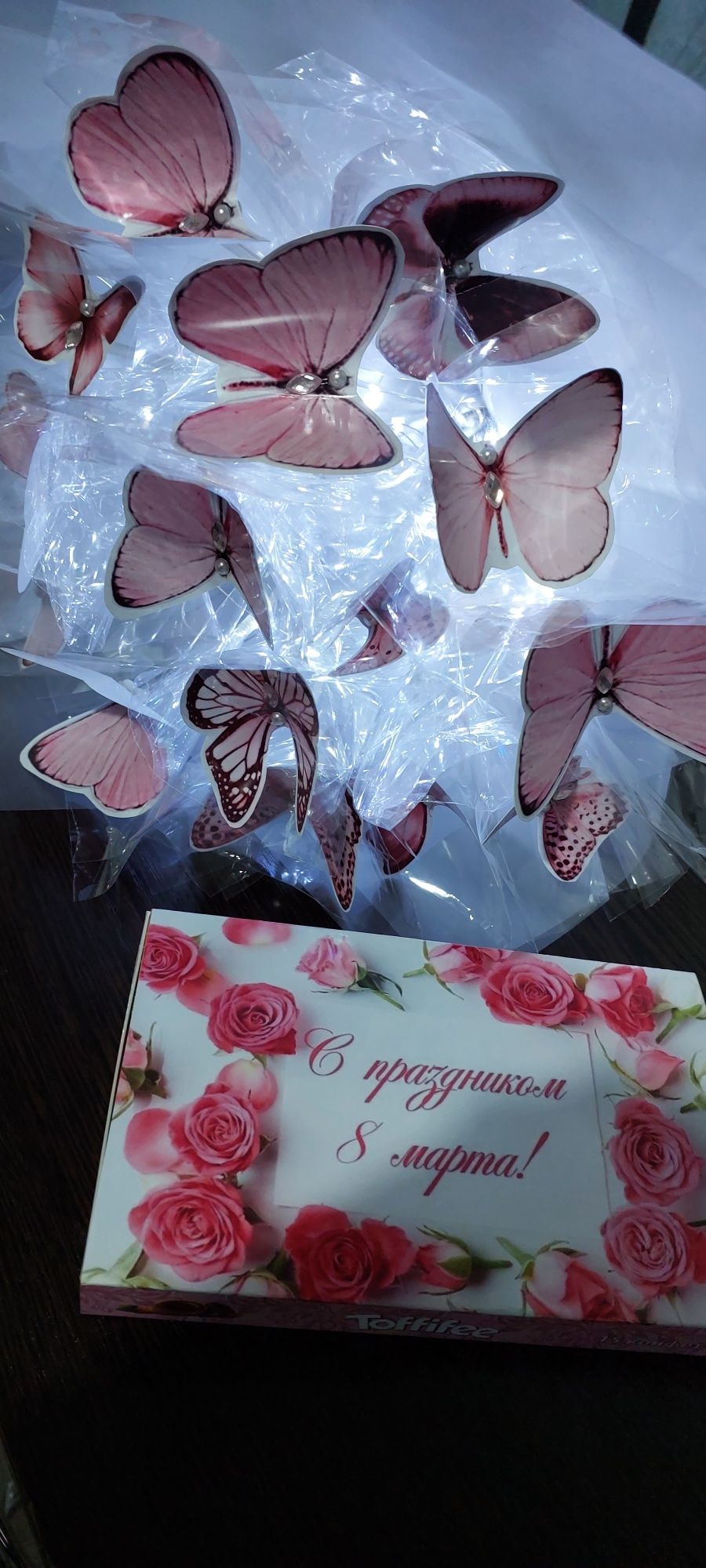 Букеты из бабочек