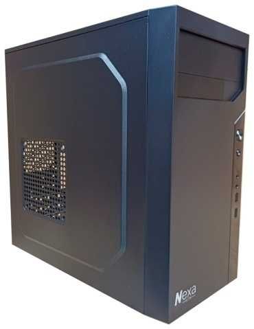Компьютерный корпус Nexa Lite NL6505, Без БП, 2xUSB2.0, Black, mATX