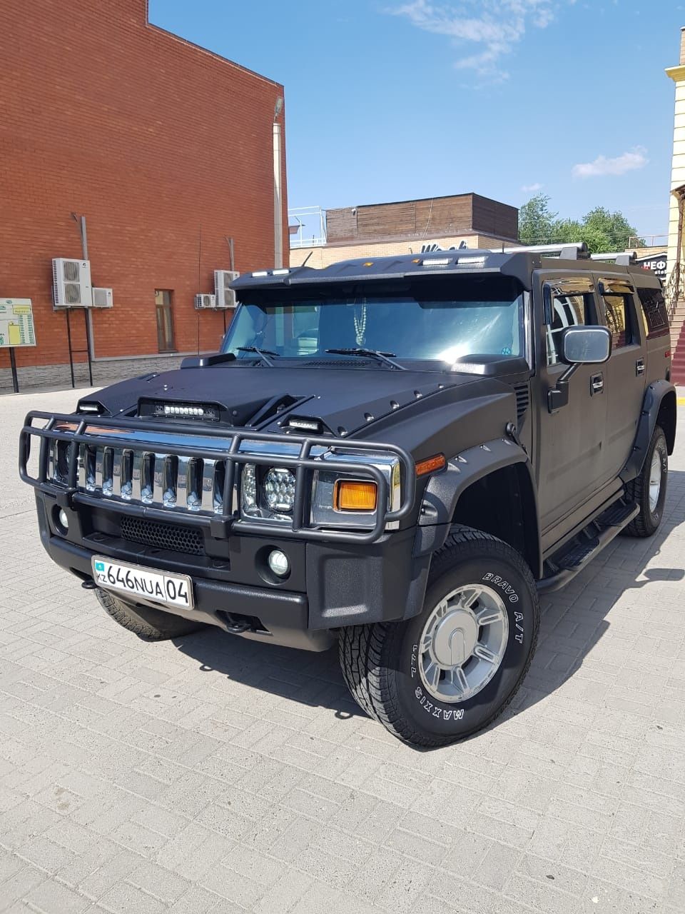 Ручки капота V1 Hummer H2