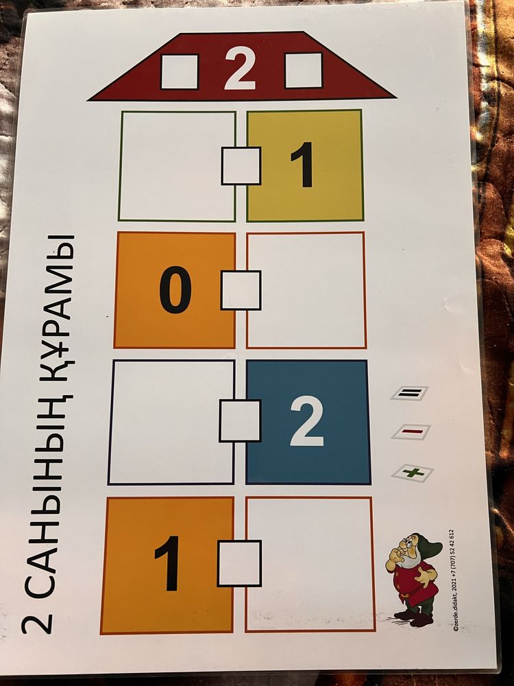 Көрнекілік қосымша материалдар